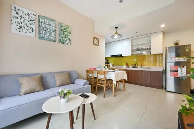 Cozy 2 Bedrooms Condo in T1 Masteri Thao Dien, Fully Furnished With Full Amenities – Fotos 3
