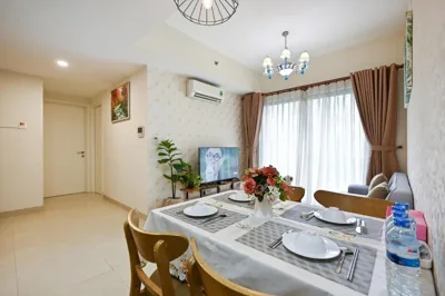 Cozy 2 Bedrooms Condo in T1 Masteri Thao Dien, Fully Furnished With Full Amenities – Fotos 4