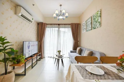 Cozy 2 Bedrooms Condo in T1 Masteri Thao Dien, Fully Furnished With Full Amenities – Fotos 5